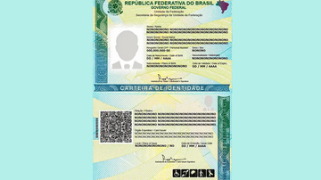 A primeira emissão da Nova Carteira de Identidade Nacional é gratuita - Divulgação/Ministério da Justiça