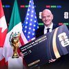 O presidente da Fifa, Gianni Infantino, comemora meio bilhão de pedidos de ingressos em pouco mais de um mês - Reprodução Instagram Fifa