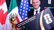 O presidente da Fifa, Gianni Infantino, comemora meio bilhão de pedidos de ingressos em pouco mais de um mês - Reprodução Instagram Fifa