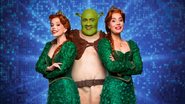 Fiona divide a cena com Shrek; Tiago Abravanel interpretará o ogro que se tornou símbolo de empatia, durante temporada de 3 meses no Teatro Renault - Divulgação