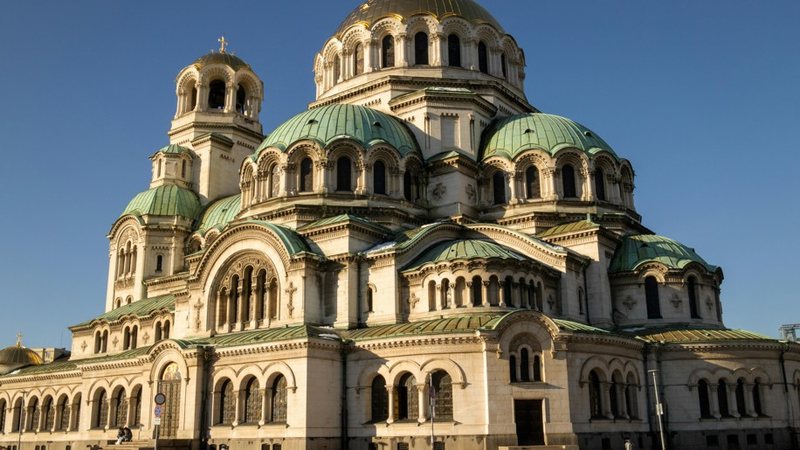 A Catedral Alexandre Nevsky, de 1912, é um dos principais marcos arquitetônicos de Sófia, capital da Bulgária - Pexels