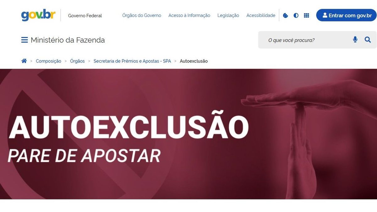 Ferramenta visa prevenir danos financeiros e à saúde mental - Divulgação/Ministério da Fazenda