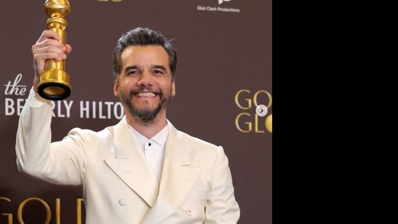 Wagner Moura vence Melhor Ator de Drama no Globo de Ouro por O Agente Secreto, também vencedor de Melhor Filme em Língua não Inglesa - Reprodução Instagram