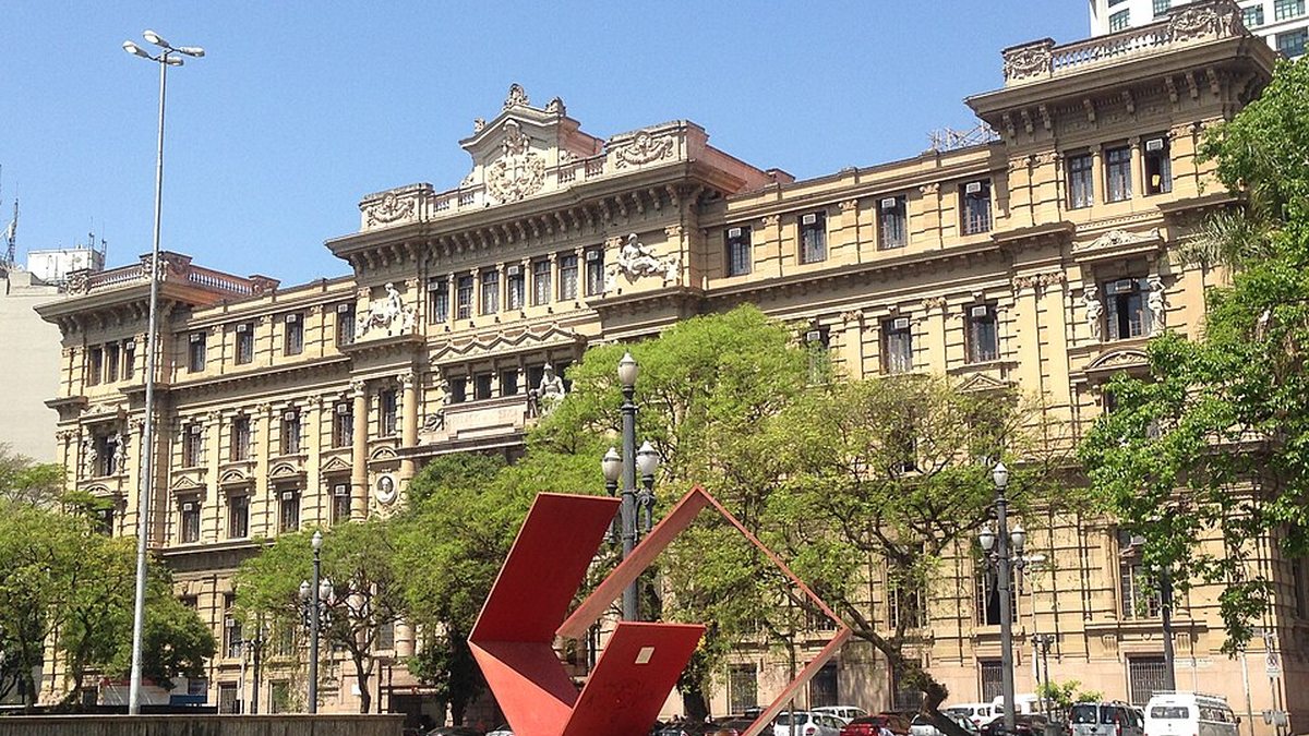 Palácio da Justiça de São Paulo: juiz diz que não há garantia de que auditor, que vive nos EUA, vá se apresentar - Divulgação Wikimedia