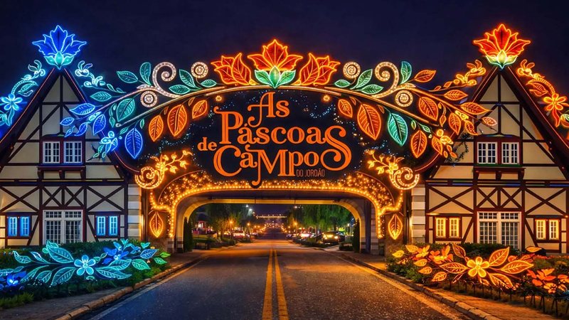 Ação é parte da campanha "As Páscoas de Campos" - Divulgação/Prefeitura de Campos do Jordão