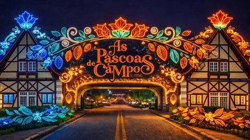 Ação é parte da campanha "As Páscoas de Campos" - Divulgação/Prefeitura de Campos do Jordão
