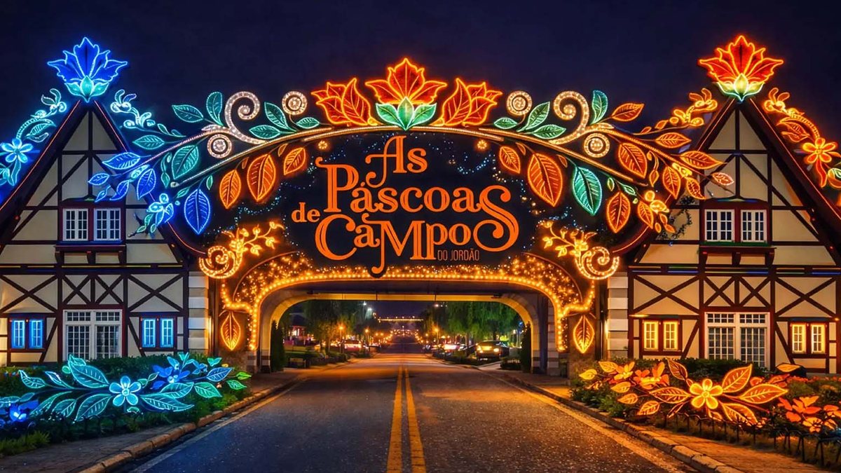 Ação é parte da campanha "As Páscoas de Campos" - Divulgação/Prefeitura de Campos do Jordão