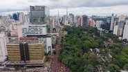 Superlotação de foliões provocada pela realização de dois blocos de pré-Carnaval nos arredores da Rua da Consolação, em São Paulo, provocou cenas de tumulto - Acadêmicos do Baixo Augusta/Divulgação