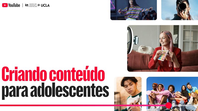 Capa do guia "Criando para Adolescentes", lançado pelo YouTube - Divulgação - YouTube Brazil