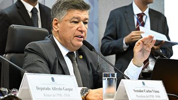 A informação foi confirmada pela assessoria do presidente da CPMI, senador Carlos Viana (Podemos-MG) - Waldemir Barreto/Agência Senado