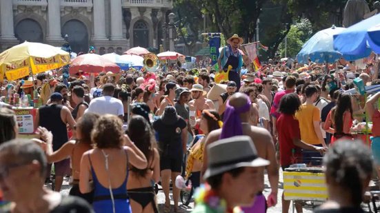 Os mega blocos acumularam um quinto dos roubos de celulares no Carnaval do ano passado - Tomaz Silva/Agência Brasil