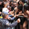Superlotação no desfile do Bloco Skol provocou confusão generalizada durante o Carnaval de rua no Circuito Consolação, no centro da capital paulista - Felipe Marques/Zimel Press/Estadão Conteúdo