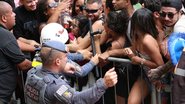 Superlotação no desfile do Bloco Skol provocou confusão generalizada durante o Carnaval de rua no Circuito Consolação, no centro da capital paulista - Felipe Marques/Zimel Press/Estadão Conteúdo