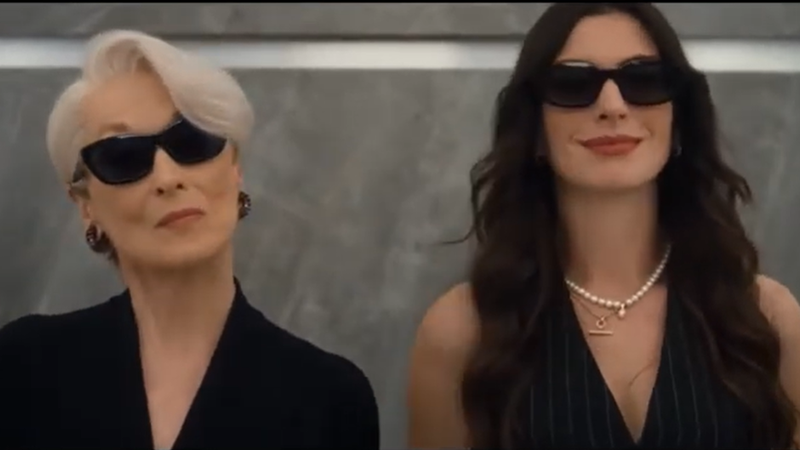 Reencontro icônico: Meryl Streep e Anne Hathaway brilham novamente no novo filme - Reprodução