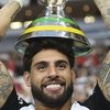 Yuri Alberto comemora título do Corinthians após partida contra o Flamengo pela decisão da Super Copa do Rei - Mateus Bonomia/AGIF/Estadão Conteúdo