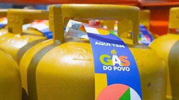 Benefício garante a retirada gratuita de um botijão de gás de cozinha de 13 kg - Mayara Vita/MDS