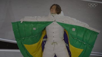 Pela primeira vez desde que passou a disputar os Jogos de Inverno, a delegação verde-amarela conquistou uma medalha - Reprodução/Olympics