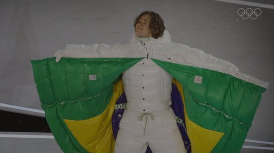 Pela primeira vez desde que passou a disputar os Jogos de Inverno, a delegação verde-amarela conquistou uma medalha - Reprodução/Olympics