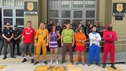 Policiais com fantasias do desenho Scooby-Doo prenderam três criminosos no sábado, 14 - DHPP/Divulgação