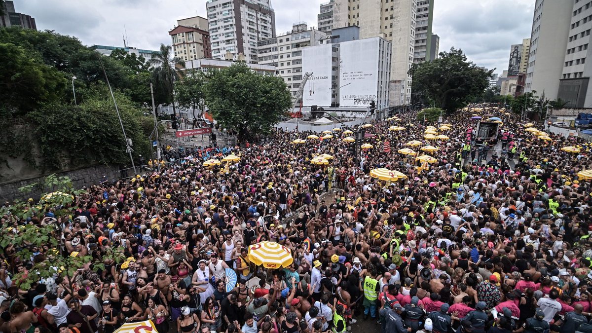 Megablocos em São Paulo terão mais segurança a partir deste sábado - Roberto Sungi/Ato Press/Estadão Conteúdo