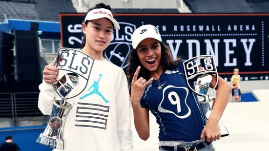 Rayssa começou com notas baixas, mas conseguiu se recuperar - SLS/Divulgação