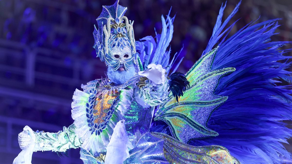 Vila Isabel na apresentação de 2025. Este ano é a segunda a desfilar - Tomaz Silva / Agência Brasil