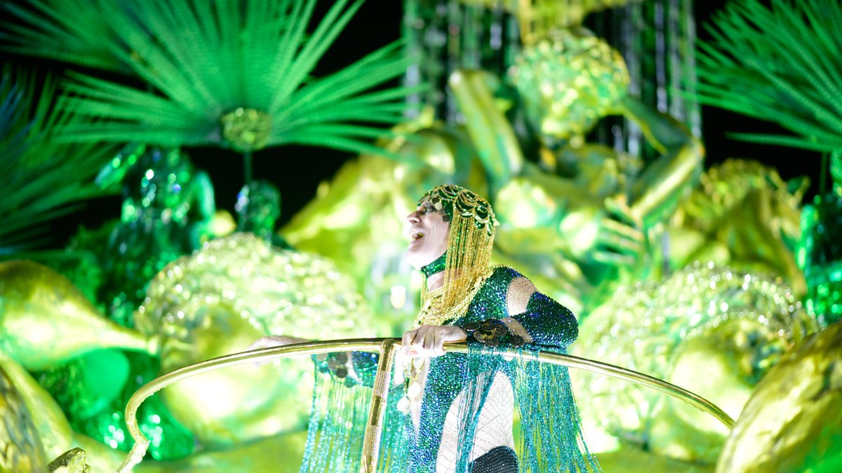 Imperatriz Leopoldinense, com o enredo "Camaleônico" em homenagem ao cantor Ney Matogrosso - Ide Gomes/Zimel Press/Estadão Conteúdo