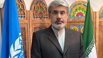 Embaixador do Irã, Ali Bahreini, disse na ONU que Israel é a principal fonte de instabilidade - Reprodução/Site geneva.mfa.ir