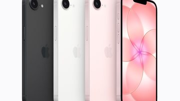 iPhone 17e tem 256 GB de armazenamento, o dobro da versão anterior - Apple/Divulgação
