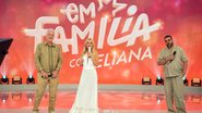 Pedro Bial, durante participação no programa "Em Família", com Eliana e Belo - Bob Paulino/Globo