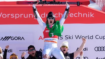 Lucas Braathen é campeão do slalom gigante na etapa da Eslovênia da Copa do Mundo - Reprodução/Instagram