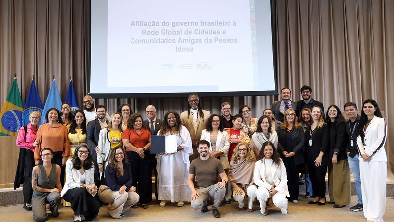 Brasil atualmente conta com 36 milhões de pessoas idosas - Opas/OMS/Karina Zambrana