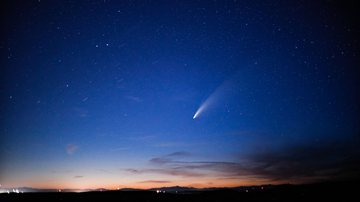 Cometa C/2026 A1 (MAPS), apelidado de “Cometa da Páscoa”, ganhou destaque nas redes sociais - Adobe Stock