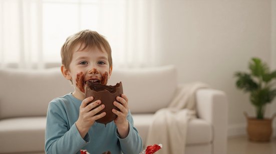 Segundo a Abicab, este ano foram fabricados 46 milhões de ovos de chocolate, 1 milhão a mais do que em 2025 - Envato
