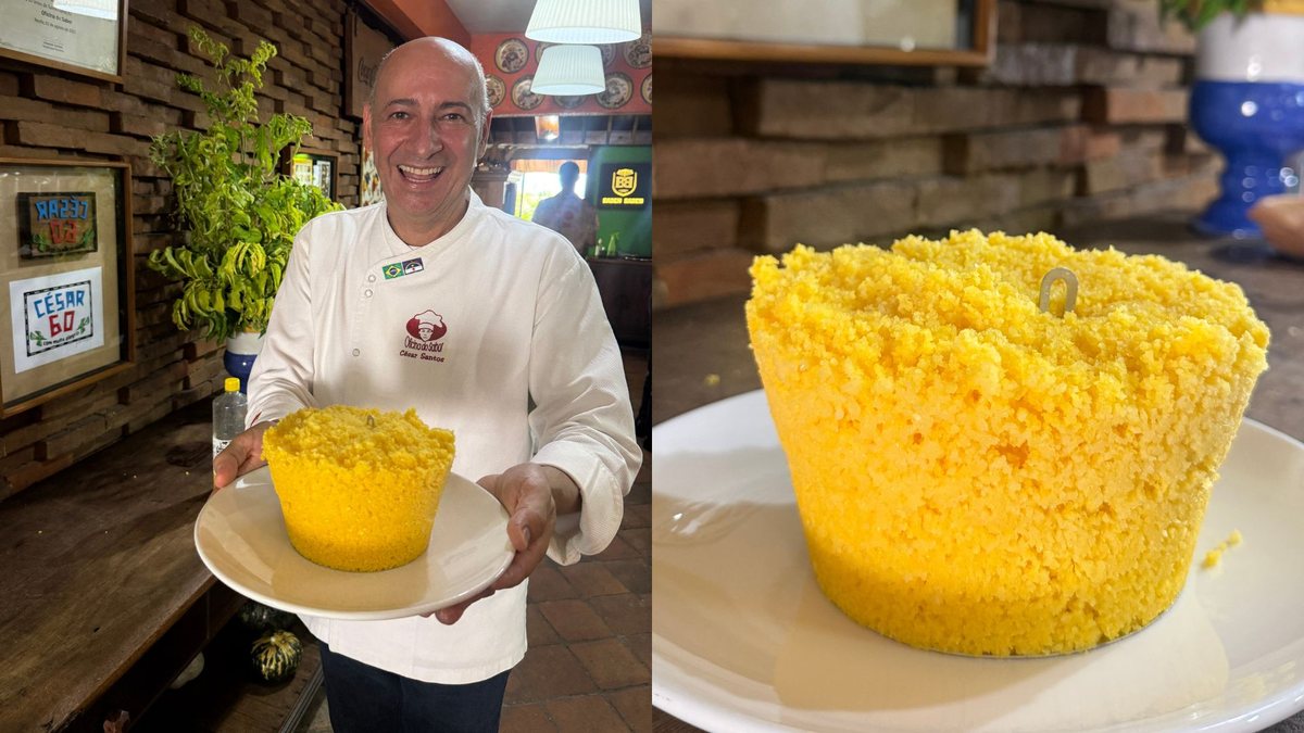 Prato é destaque na culinária brasileira com pela simplicidade e sabor marcante - Divulgação / Chef César Santos