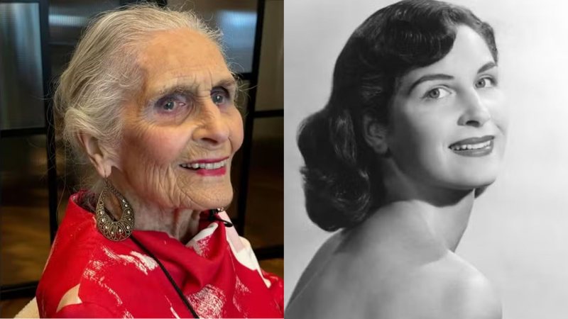 Daphne Selfe é considerada a modelo mais velha do mundo pelo Guiness Book - Instagram Daphne Selfe