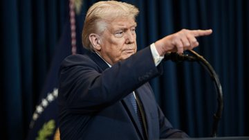 A aprovação de Trump na economia caiu de 38% em março para 30% em abril - Divulgação/site whitehouse.gov