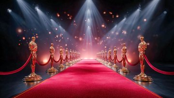 A primeira transmissão ao vivo do Oscar no Brasil aconteceu em 1970 - Adobe Stock