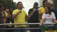 Flávio Bolsonaro discursou durante evento neste domingo na Avenida Paulista - Reprodução Instagram/PL