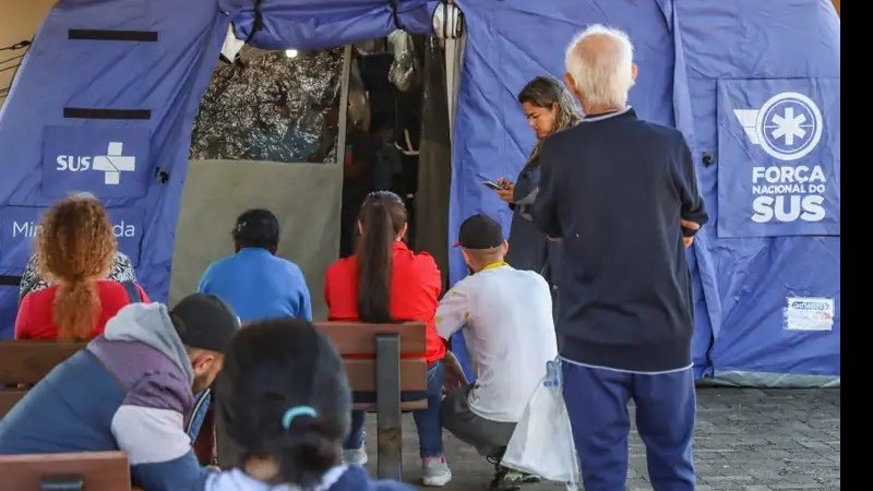 Força Nacional do SUS é mobilizada para o combate a  epidemia de Chikungunya em aldeias indígenas - Rafa Neddermeyer/Agência Brasil