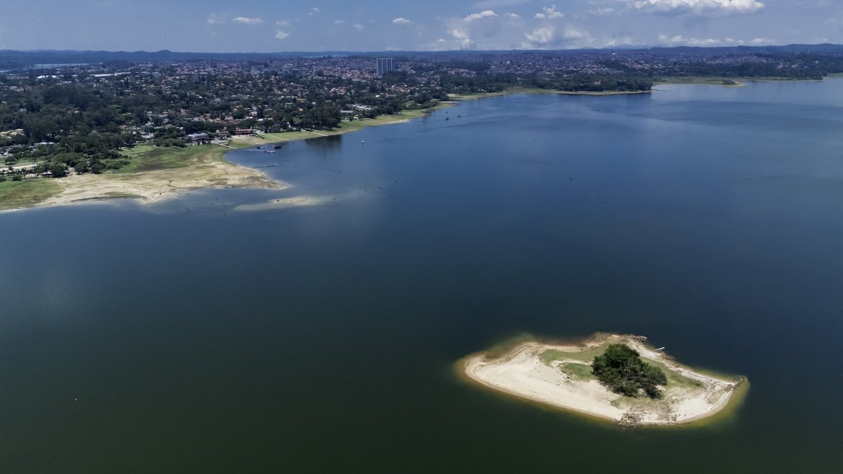 Nos últimos meses de 2025, os reservatórios chegaram ao menor patamar desde 2015 - Governo de São Paulo/Divulgação