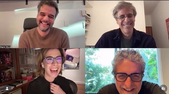 O primeiro trecho da conversa foi divulgado na página do Instagram de O Agente Secreto - Reprodução/Instagram @vitrine_filmes