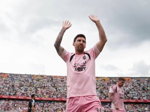 Jogador já anunciou que pretende se aposentar da seleção após a Copa - Reprodução/Instagram @leomessi