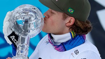 Lucas Braathen conquistou o Globo de Cristal do slalom gigante - Marius Gulliksrud/FIS