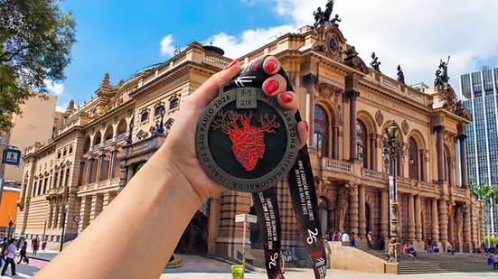 "No ritmo do seu coração" é o tema da Meia Maratona de São Paulo neste ano - Divulgação