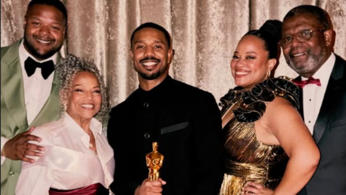 Michael B. Jordan ganha Oscar de Melhor Ator - Reprodução/Instagram @michaelbjordan