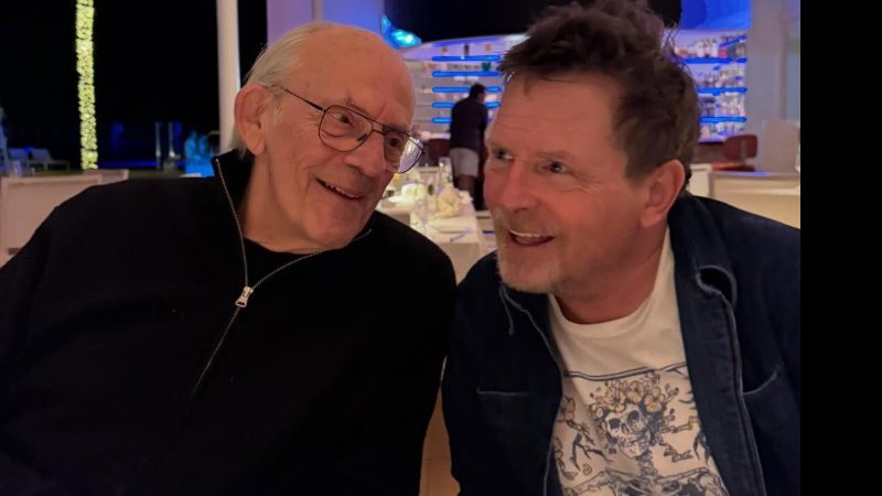 O registro foi compartilhado por Fox e gerou reações de fãs da franquia - Reprodução/Instagram @realmikejfox