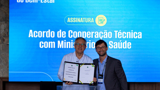 Acordo prevê a criação de biblioteca online com exercícios - Matheus Maranhão