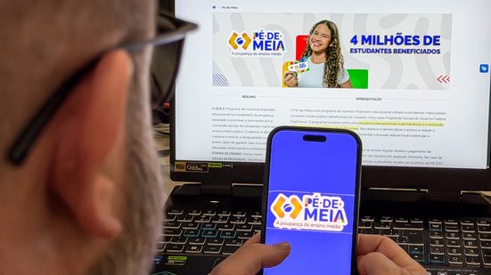 Pé-de-Meia concede incentivo financeiro para a permanência no Ensino Médio - Divulgação/Agência Brasil