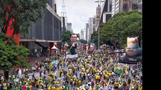 Escândalo do Banco Master foi um dos motes da convocação para os atos - Reprodução Instagram do PL